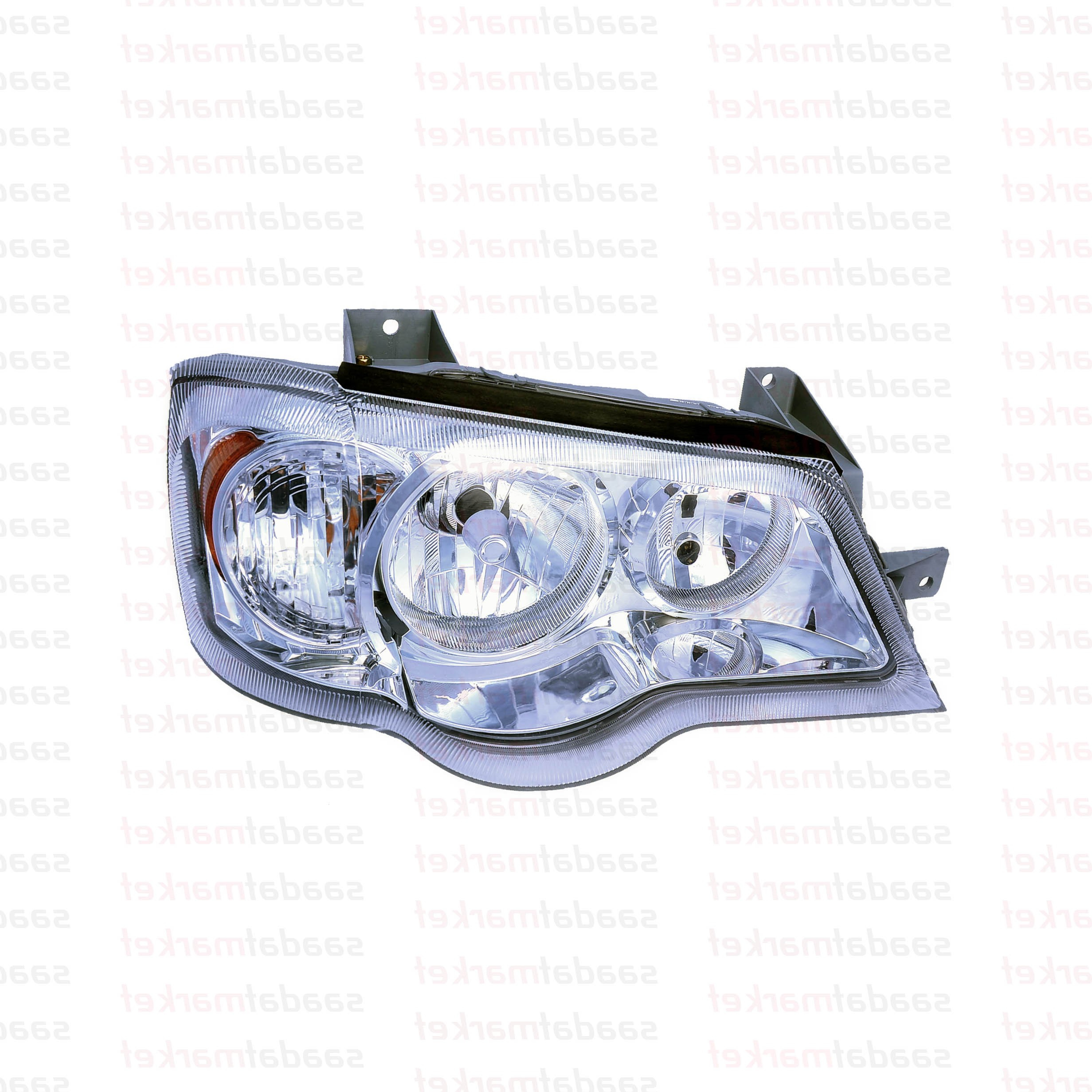 چراغ جلو پراید 132 بدون موتور برند SNT سمت راست