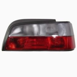 چراغ خطر پارس ELX سفید دودی برند جمع ساز سمت راست