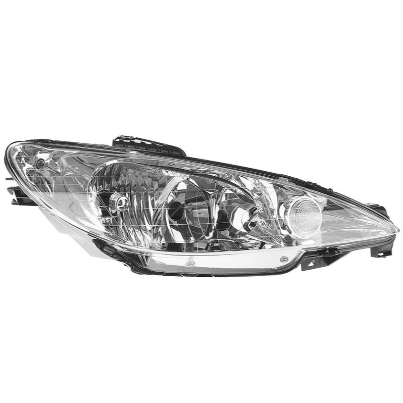 چراغ جلو پژو 206 برند مدرن سمت راست