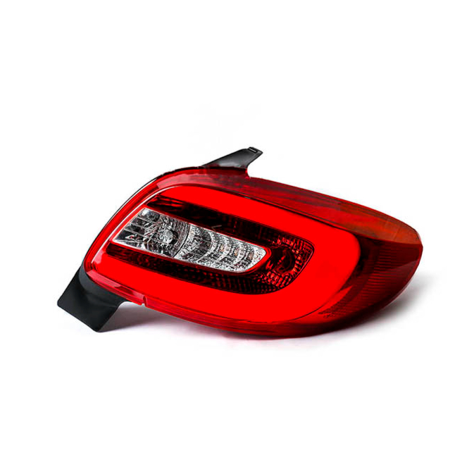 چراغ خطر پژو 207 با لامپ و LED برند مدرن سمت راست