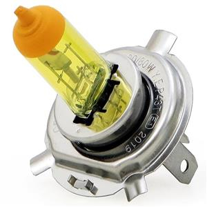 لامپ تک فیش با سیم (H3) زرد برند LEETECH