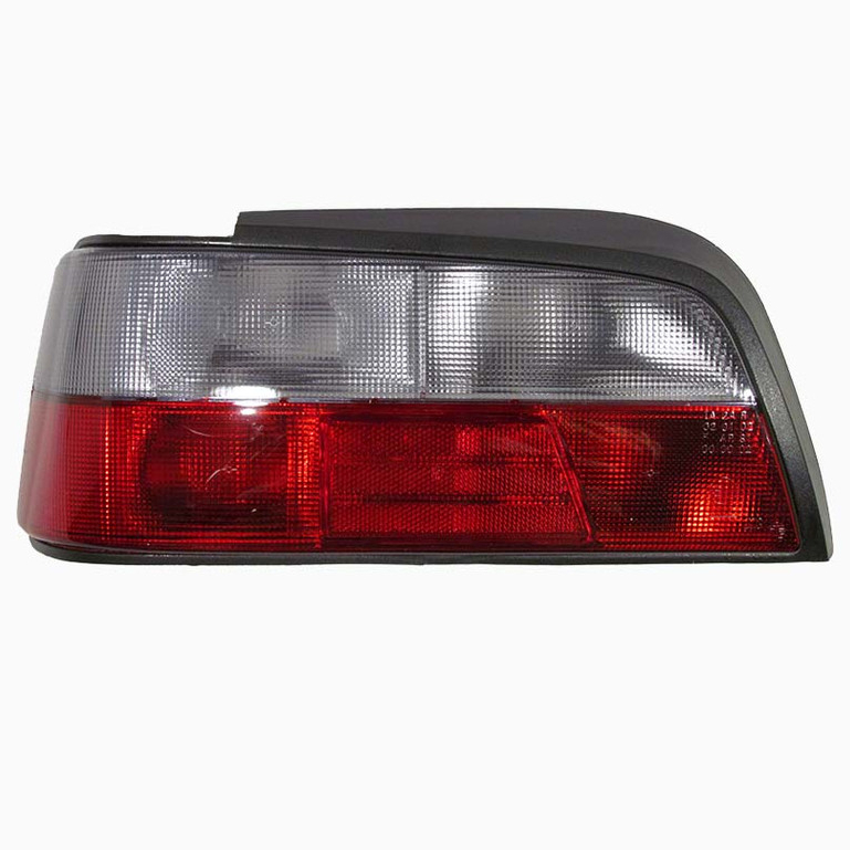 چراغ خطر پارس ELX سفید دودی برند جمع ساز سمت چپ