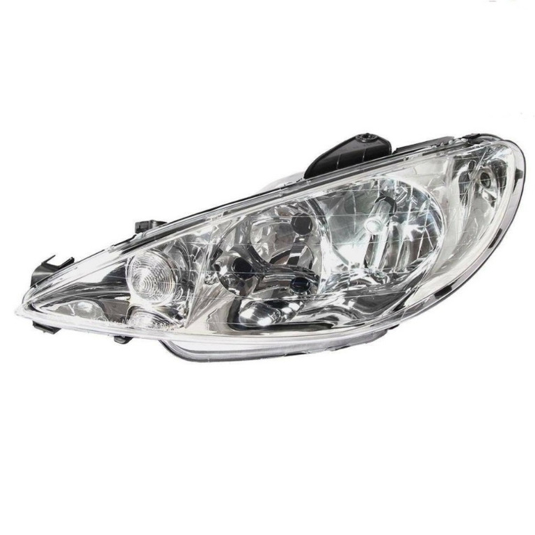 چراغ جلو پژو 206 برند SNT سمت چپ