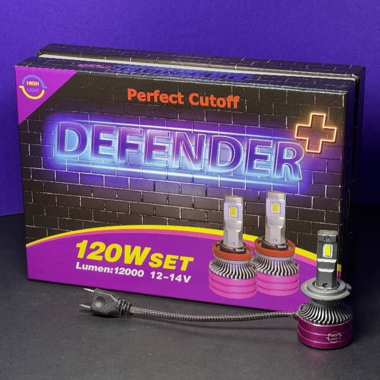 هدلایت DEFENDER پایه H7