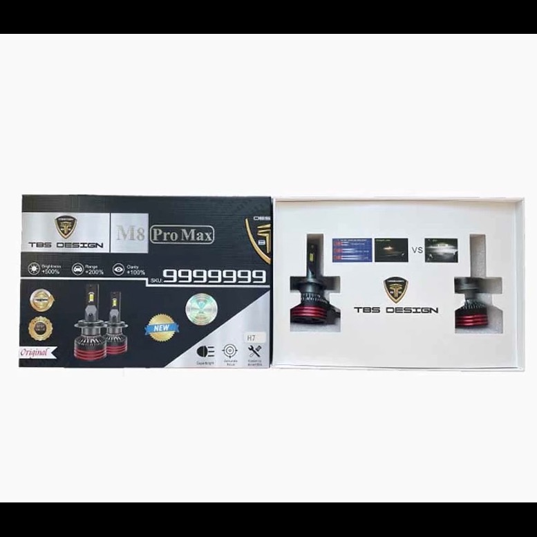 هدلایت M8 PROMAX TBS پایه H4